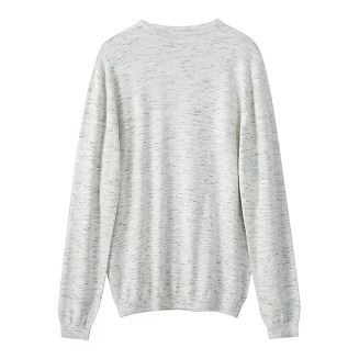 Strickpullover aus Woll-Nylon-Mischgewebe